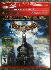 Sony Playstation 3 (PS3) Batman Arkham Asylum Game of the Year Edition Greatest Hits [In Box/Case Complete]